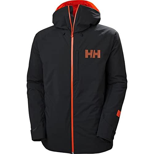 【並行輸入品】Helly Hansen Mens Powderface Ski Jacket, 990 Black, Largeの画像