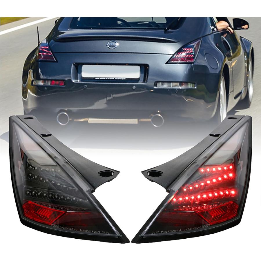 Z33 デポ製 テールライト LED 並行輸入品】USR DEPO 03-05 350Z テールライト - JDMスタイル