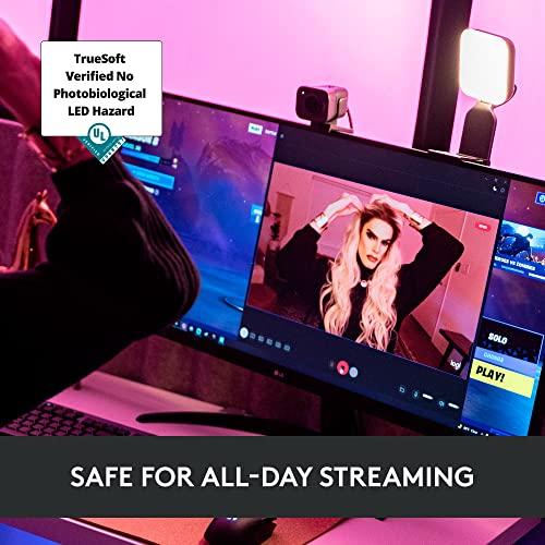 【並行輸入品】Logitech for Creators Litra Glow プレミアムLEDストリーミングライト TrueSoft 調節可能の画像