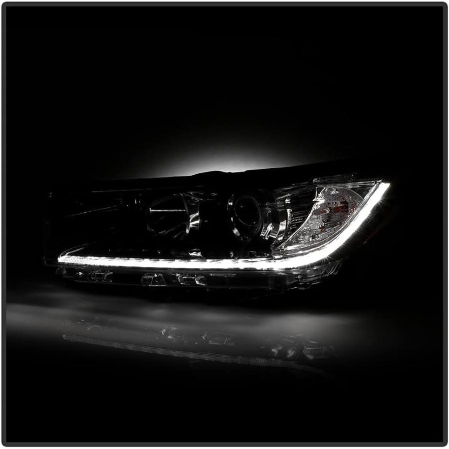 【並行輸入品】ACANII - [LED DRLモデルのみ] 2017 2018 2019 トヨタ ハイランダー LED DRL プロジェクター ヘッ_5