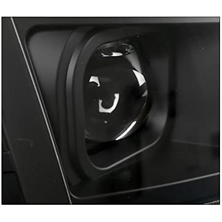 【並行輸入品】ZMAUTOPARTS LED チューブ プロジェクター ヘッドライト ヘッドライト ブラック 2007-2014 キャデラック エスカ_4