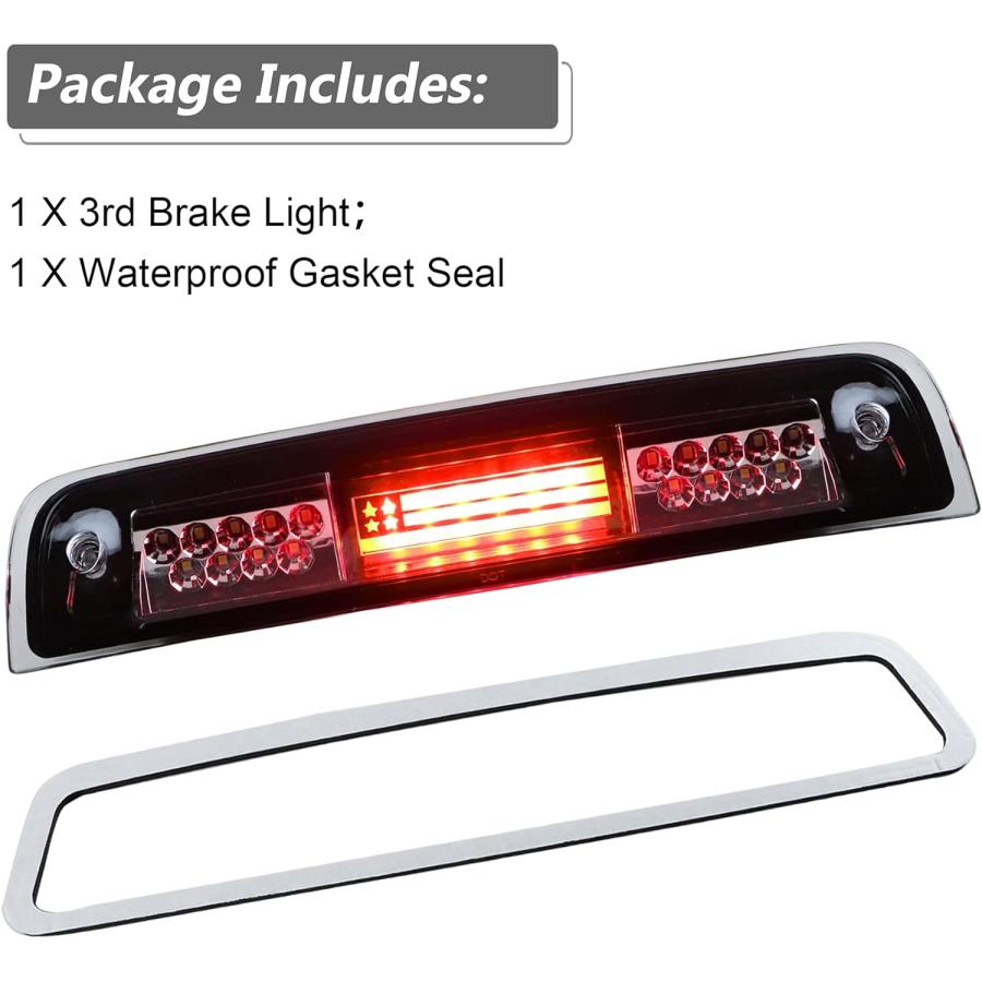 【並行輸入品】Bomusou LED 3番目のサードブレーキライト 2009-2017 Dodge Ram 1500 2010-17 Dodge Ra_1