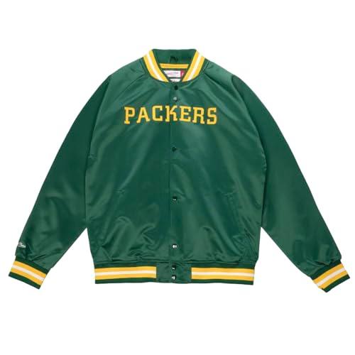 【並行輸入品】Mitchell & Ness Mens Lightweight Satin Jacket Coats Jackets Outeの画像