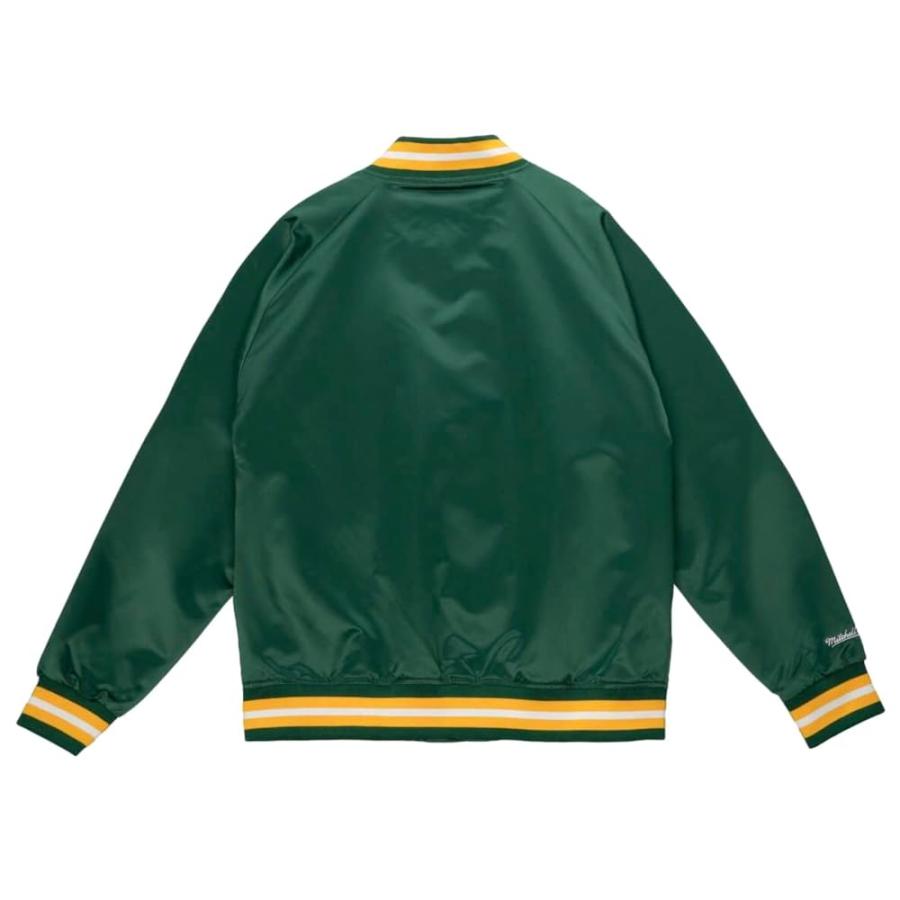 【並行輸入品】Mitchell & Ness Mens Lightweight Satin Jacket Coats Jackets Outeの画像