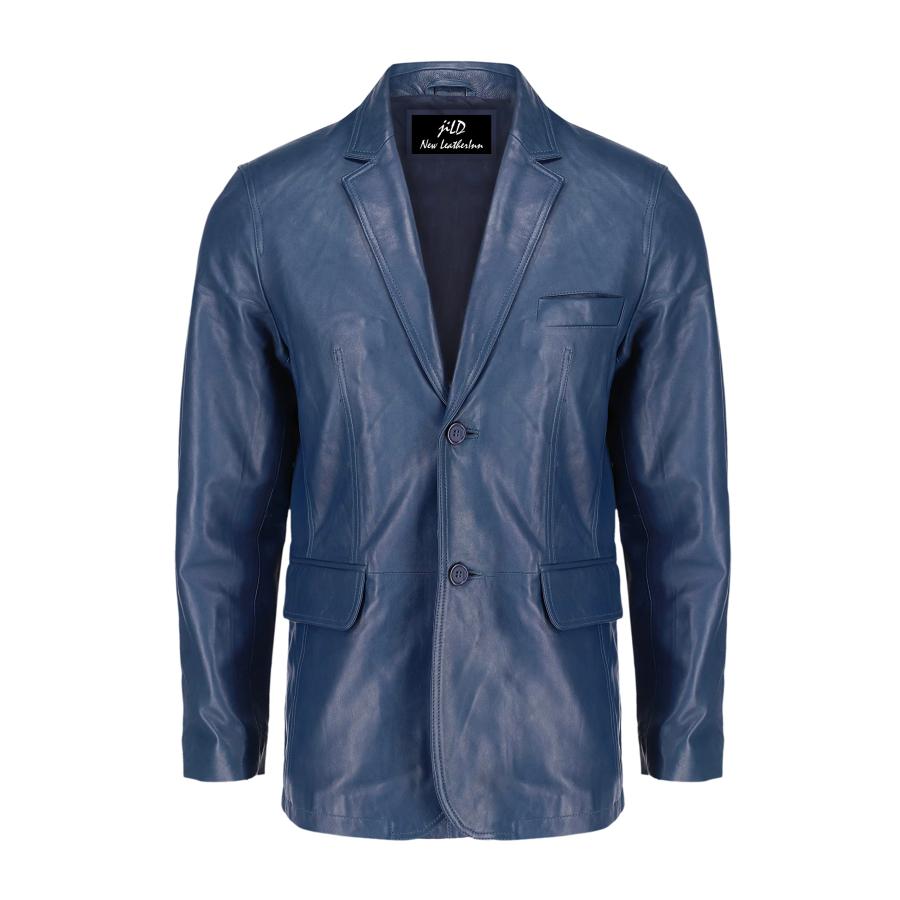 【並行輸入品】Lambskin Leather Jacket Men Casual Coat   Notched Collar Classic