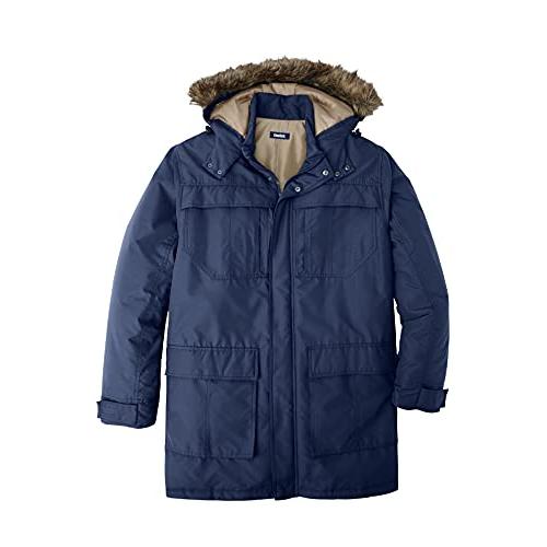 【並行輸入品】KingSize Men's Big & Tall Arctic Snorkel Parka   Big   5XL, Navyの画像
