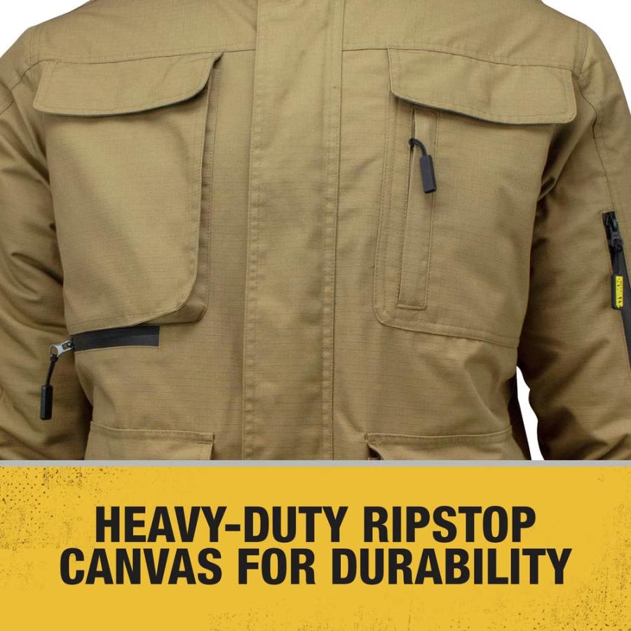 【並行輸入品】Dewalt Mens Jacket, Brown, L DEWALT Mens Jacket, Brown, Lの画像