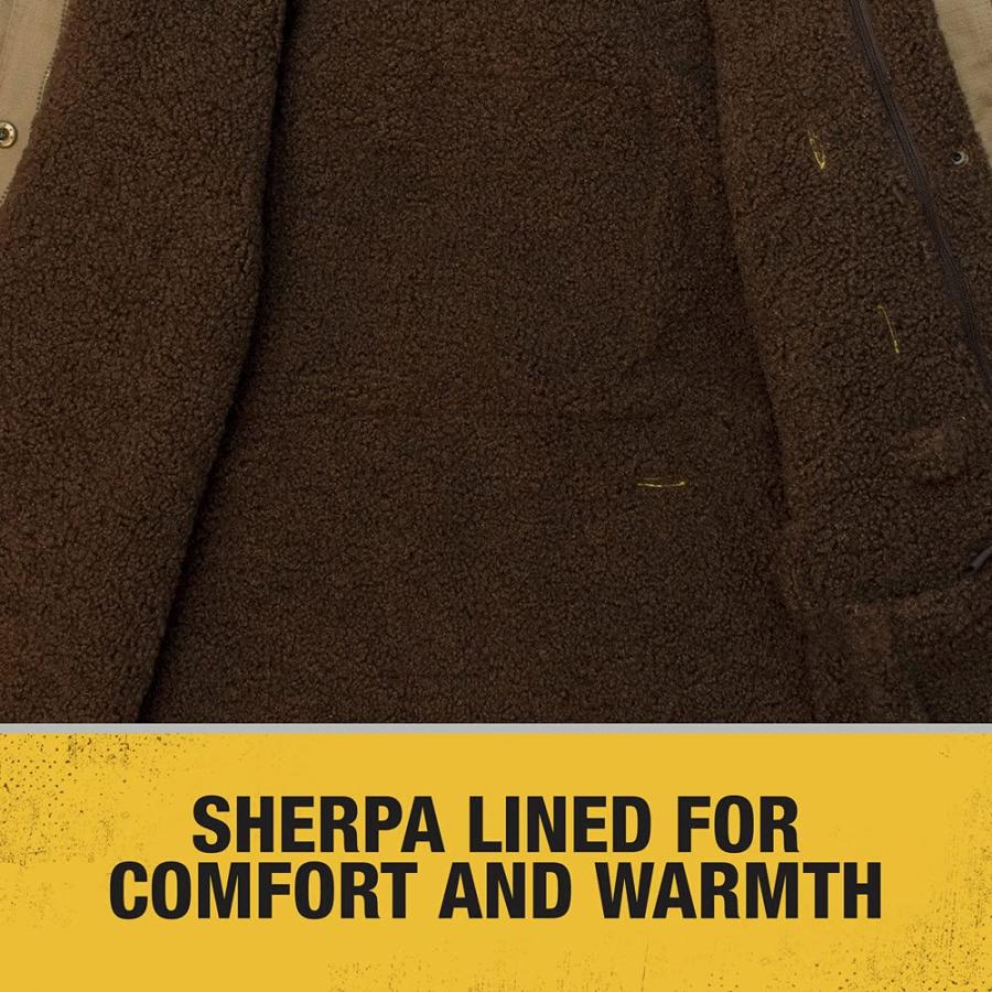 【並行輸入品】Dewalt Mens Jacket, Brown, L DEWALT Mens Jacket, Brown, Lの画像