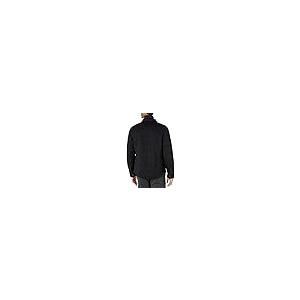 【並行輸入品】Vince Men's Quilted Mixed Media Shirt Jacket, Black, Mediumの画像