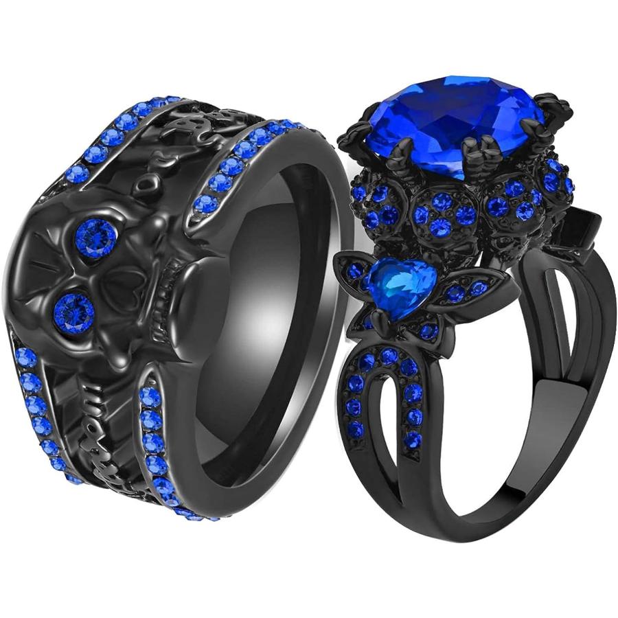 並行輸入品】ringskull スカルリング 彼と彼女のリング カップルリング 