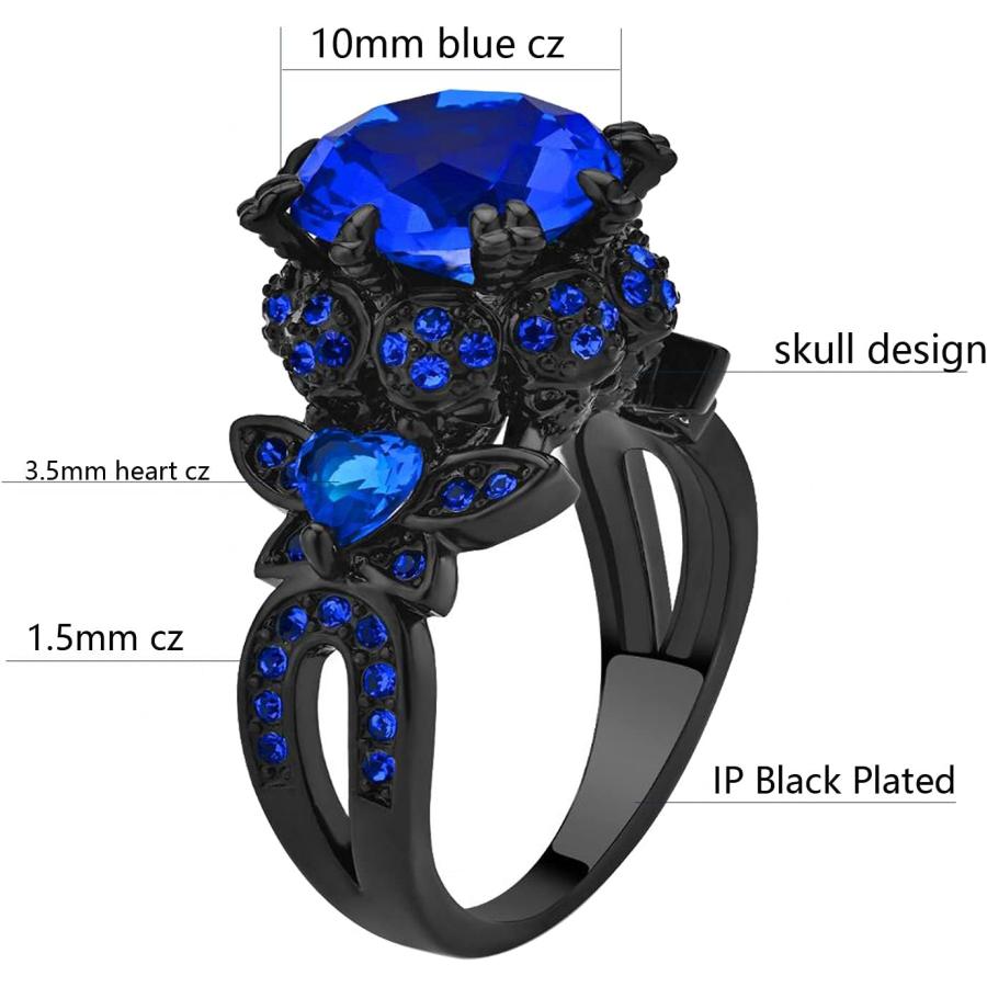 並行輸入品】ringskull スカルリング 彼と彼女のリング カップルリング 