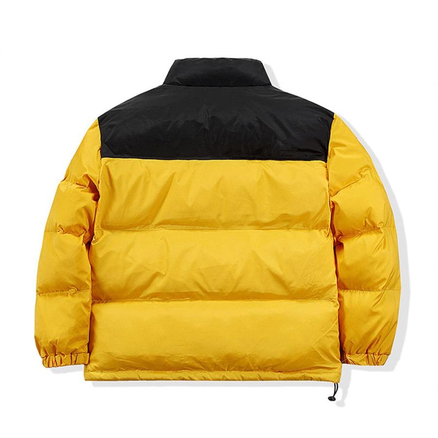 【並行輸入品】ウィンターパーカーコットンコートメンズスタンドカラーポケットウォームダウンフグジャケット purple XXXL Winter Pの画像