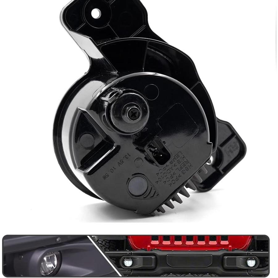 【並行輸入品】LEDフォグライト2個 ジープ ラングラー JK JL グラディエーターJT OEM 工場フォグランプ交換用の画像
