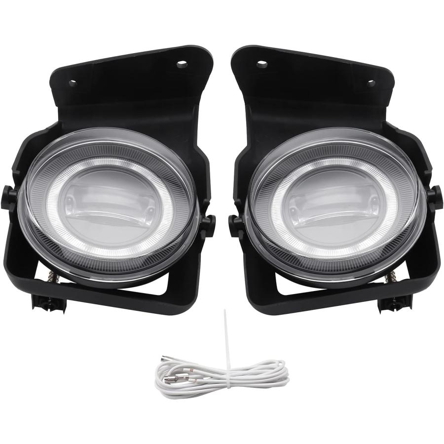 【並行輸入品】MotorFansClub LEDフォグライト DRL付き GMC Sierra 1500 2500HD 3500HD 2003-200_6