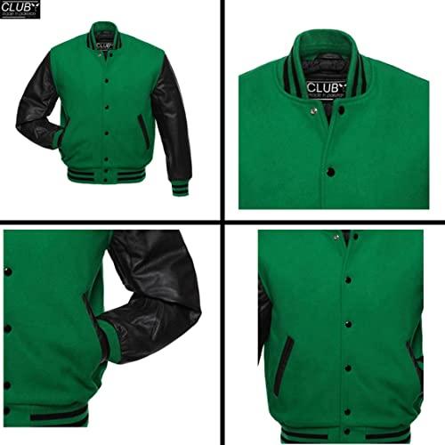 【並行輸入品】Mens Fit Varsity Baseball Jacket/Club Corp Mens Premium Collegeの画像