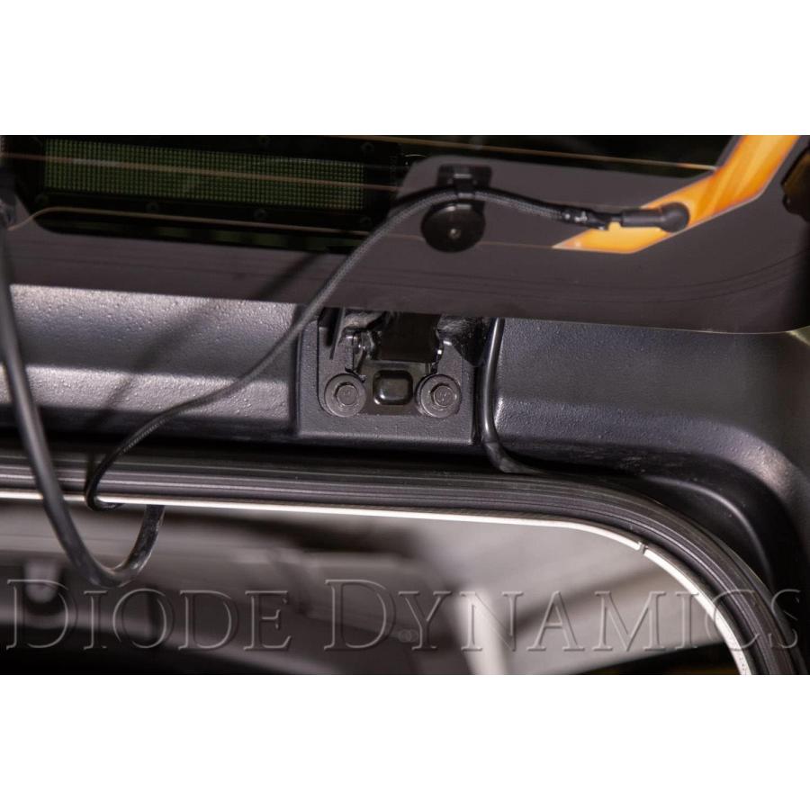 【並行輸入品】ダイオード ダイナミックス DD6110: SS30 リアハードトップブラケットキット 2018-2021 Jeep JL ラングラー用の画像