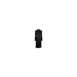 【並行輸入品】SYXMSM Coat Satin Embellished Stand Up Collar Slim Fit, Stable aの画像