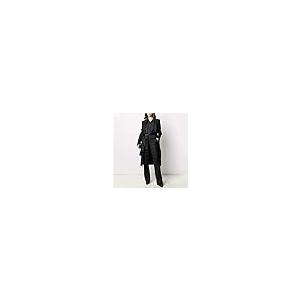 【並行輸入品】SYXMSM Coat Satin Embellished Stand Up Collar Slim Fit, Stable aの画像