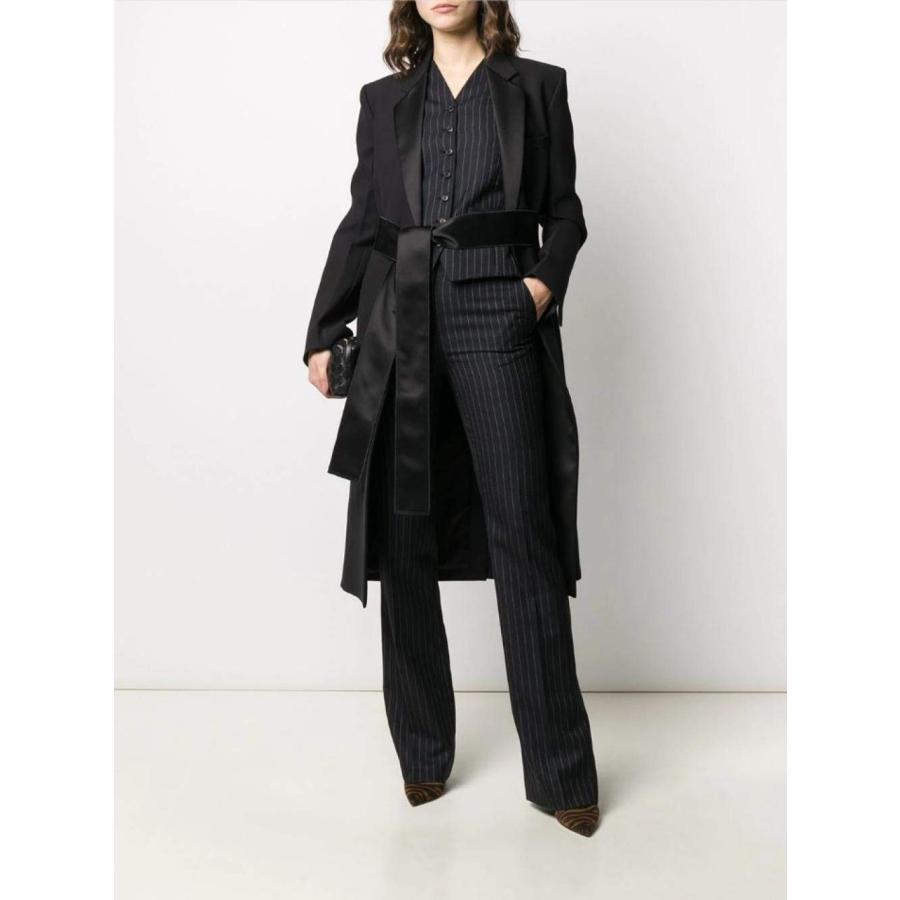 【並行輸入品】SYXMSM Coat Satin Embellished Stand Up Collar Slim Fit, Stable aの画像