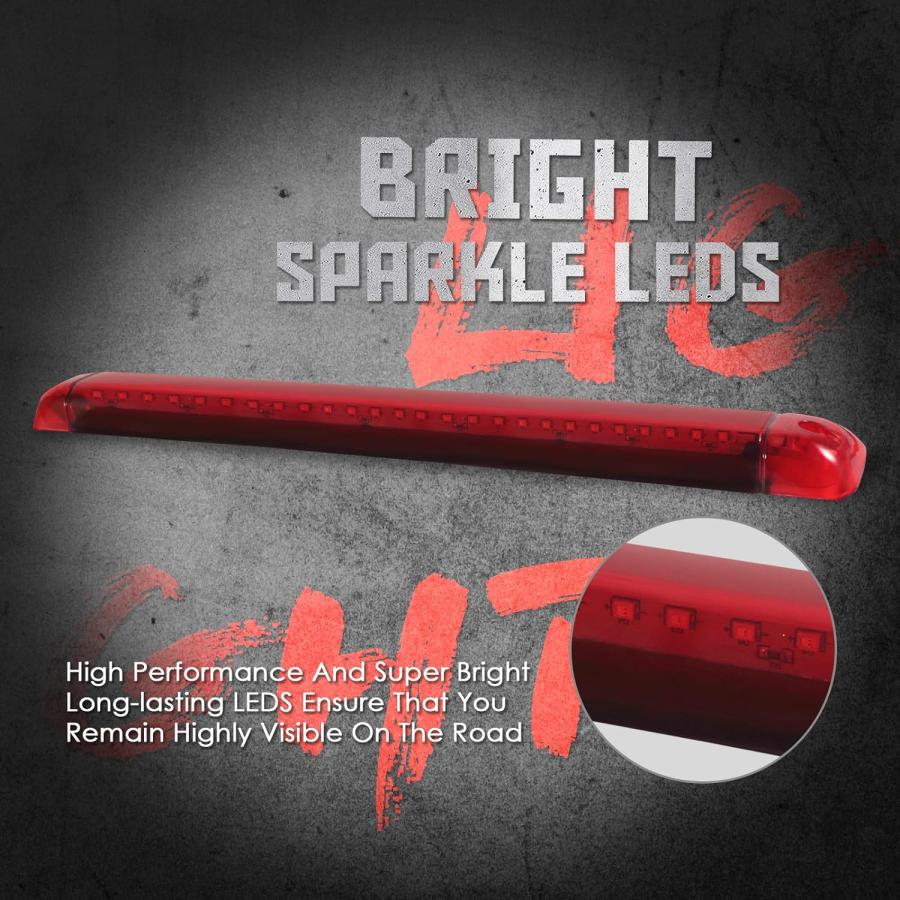 【並行輸入品】Guoord High Mount 3rd Stop Brake Lights  Compatible with 92-99 Chevyの画像