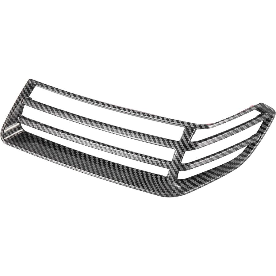 【並行輸入品】X AUTOHAUX Pair Carbon Fiber Pattern Exterior Front Wheel Eyebrow Liの画像