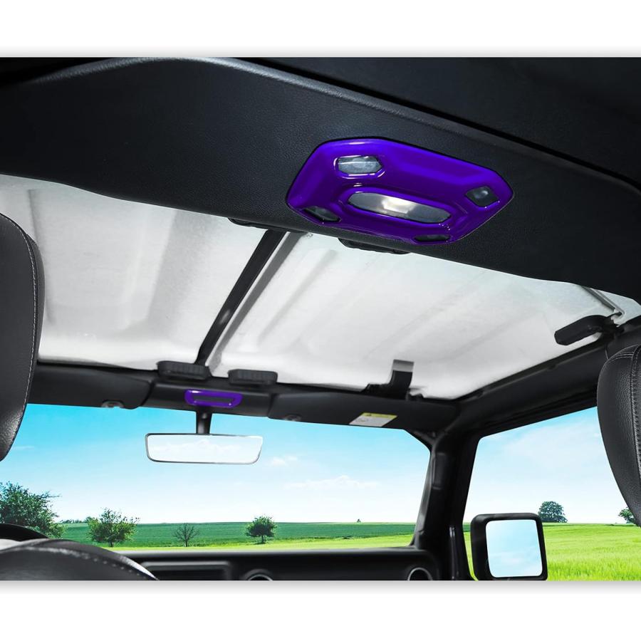 【並行輸入品】SQQP Front Middle Rear Reading Light Panel Cover  3Pcs Roof Readingの画像