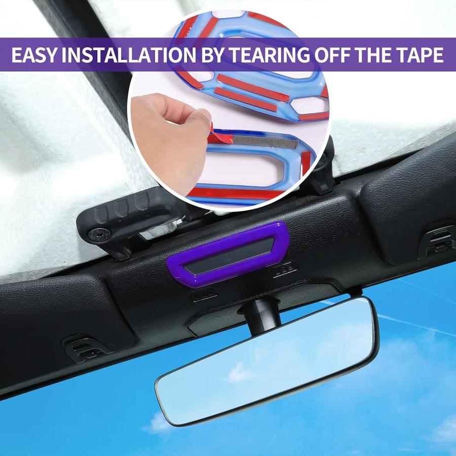 【並行輸入品】SQQP Front Middle Rear Reading Light Panel Cover  3Pcs Roof Readingの画像