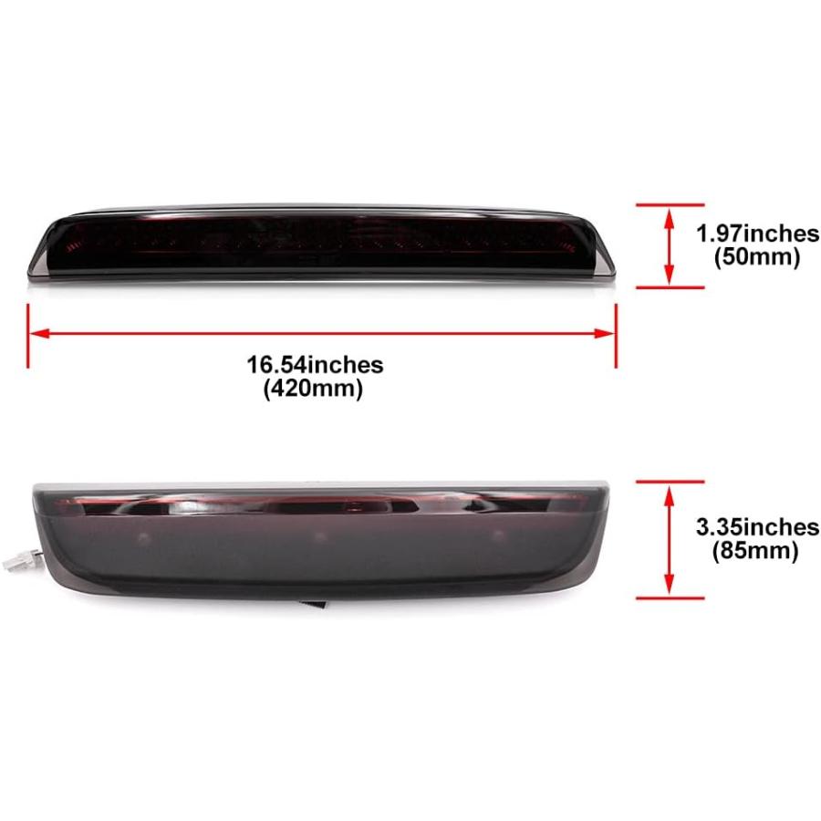 【並行輸入品】NJSBYL Frontier LED High Mount Stop Lamp for Nissan Frontier 2005-20の画像