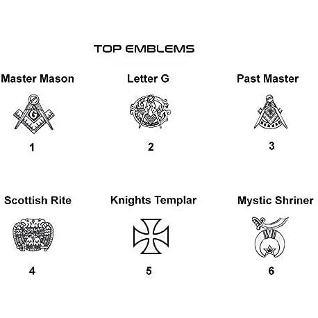 【並行輸入品】US Jewels Masonic カスタマイズ可能 メンズ 925スターリングシルバー 10Kまたは14Kイエローゴールド スコットラの画像