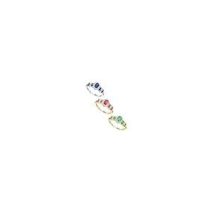 【並行輸入品】Tirafina 本物の宝石 ダイヤモンドリング 本物の宝石とダイヤモンドの交互デザイン 中央の石 ダイヤモンドの光輪に囲まれていの画像