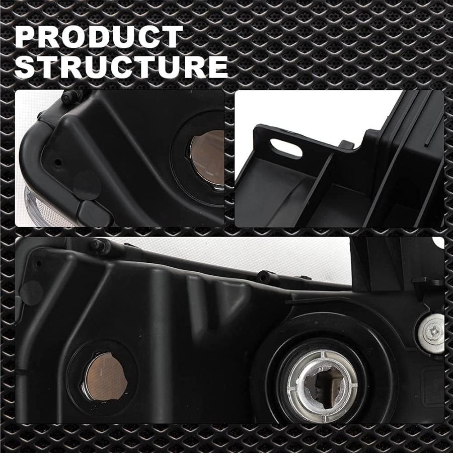 【並行輸入品】CNNELL Headlight Assembly Compatible with Chevy Silverado 1500 2007-の画像