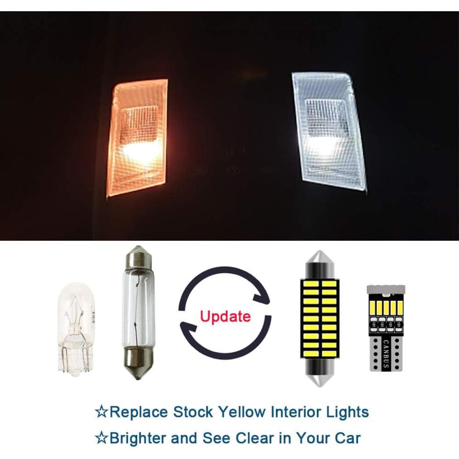 【並行輸入品】AWALITED 13pcs RAM Interior LED Lights Kit Super Bright LED Map Domeの画像