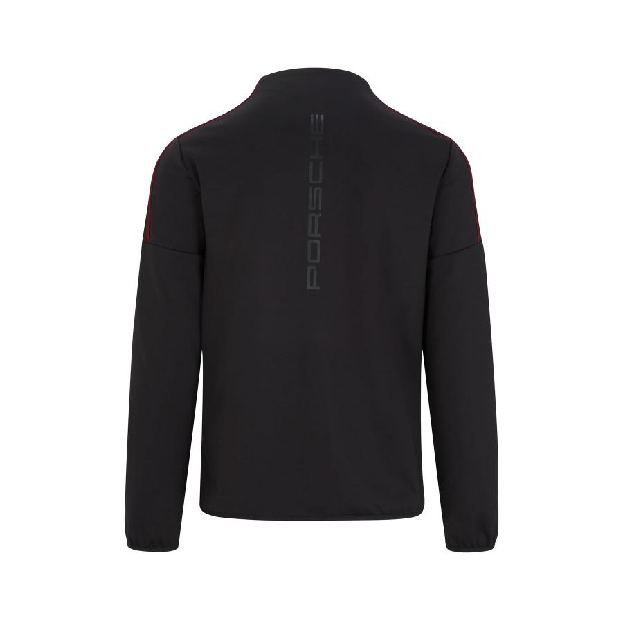 【並行輸入品】Fuel For Fans Porsche Motorsport Men's Fanwear Black Softshell Jの画像
