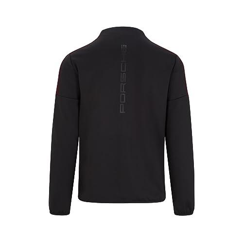 【並行輸入品】Fuel For Fans Porsche Motorsport Men's Fanwear Black Softshell Jの画像