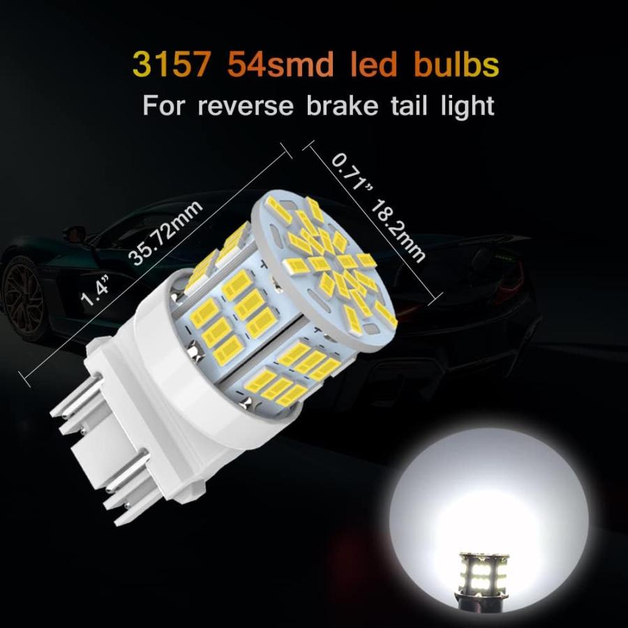 【並行輸入品】Melphan-Auto 3157 LED車用電球 12V-24V 3156 3057 3056 4157 3457 LED交換用電球
