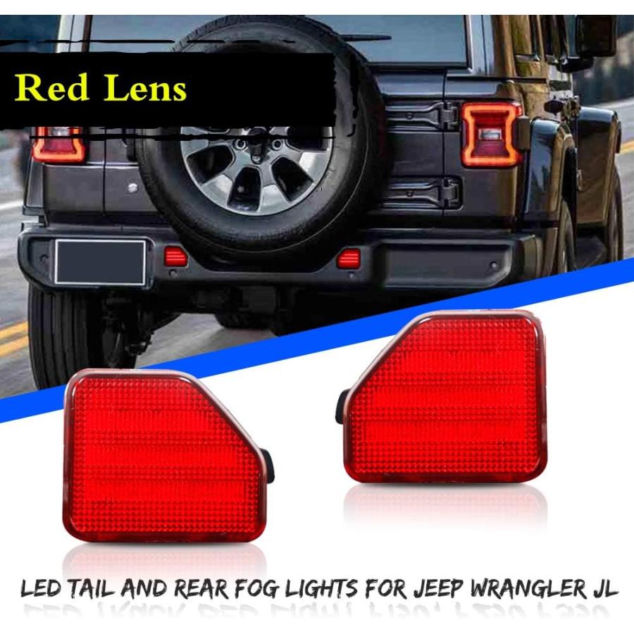 並行輸入品】KENRTIR レッドレンズ LED リアバンパー リフレクター