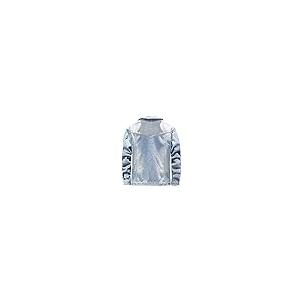【並行輸入品】Men's Classic Denim Trucker Jacket Outwear Plus Velvet Casual Loの画像