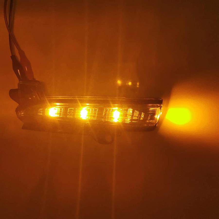 【並行輸入品】KYYET 2013-2020 フォード フュージョン 右助手席側ビュー LED ウィンカー ミラー ウィンカー インジケーターライトラの画像