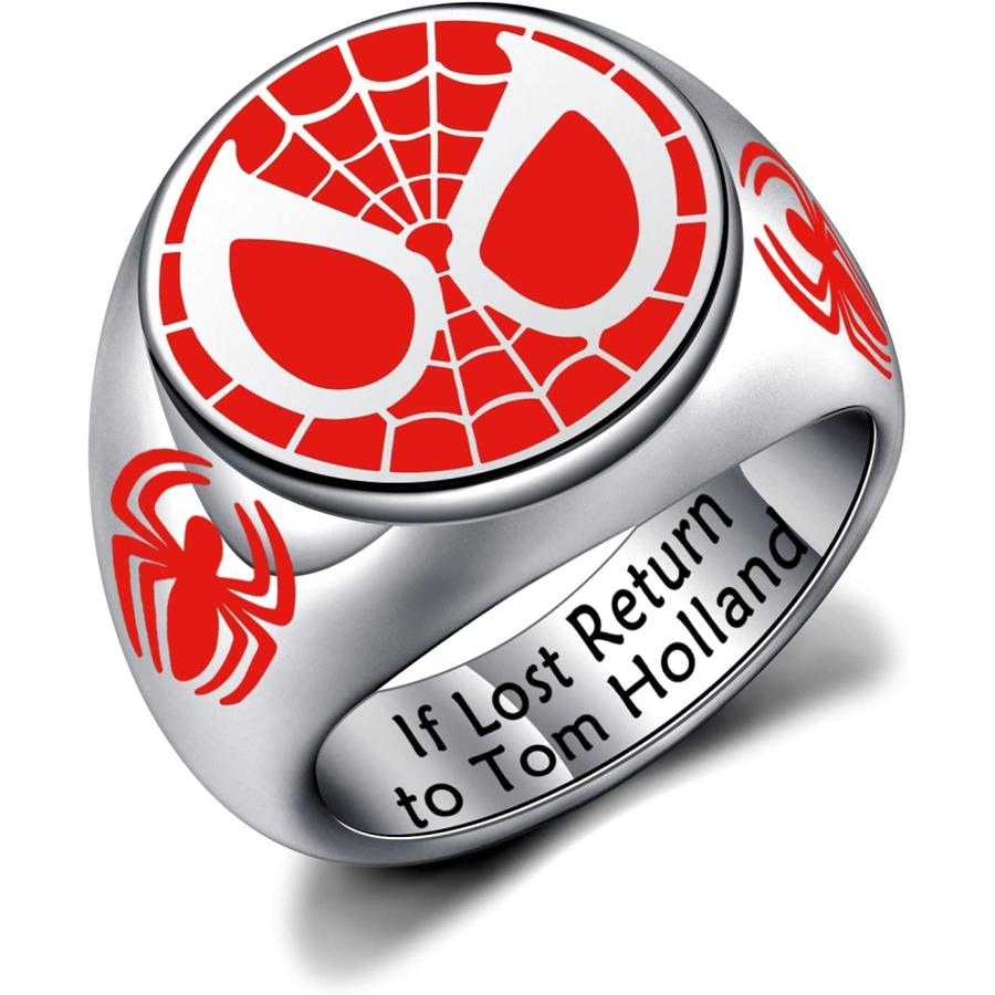 並行輸入品】スーパースパイダーマンリング If Lost Return to Tom