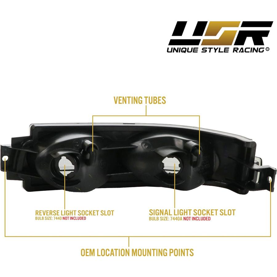並行輸入品】USR DEPO 03-05 350Z リバースライト - スモークリア