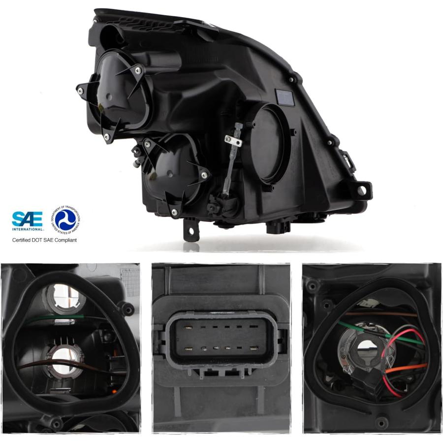 並行輸入品】AKKON - 2008-2014 キャデラックCTS [ハロゲンタイプ