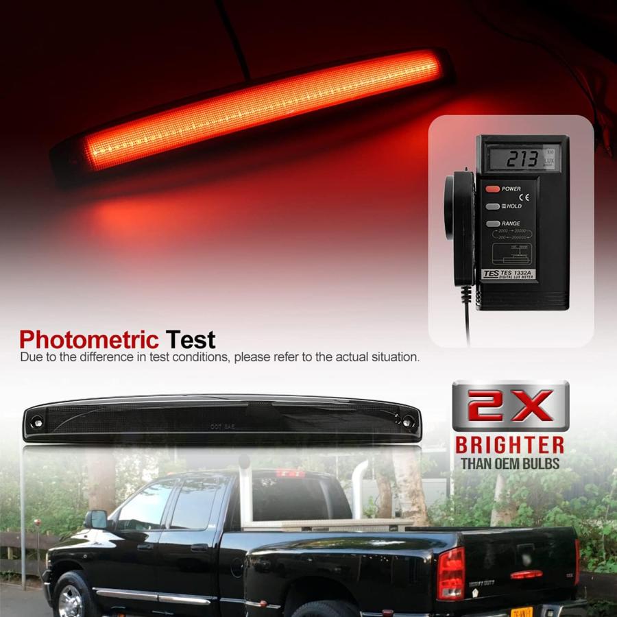 【並行輸入品】NSLUMO LEDテールゲートライトバー 交換用 2003-2006 Dodge Ram 2500 3500 ブライトレッド 54SMの画像