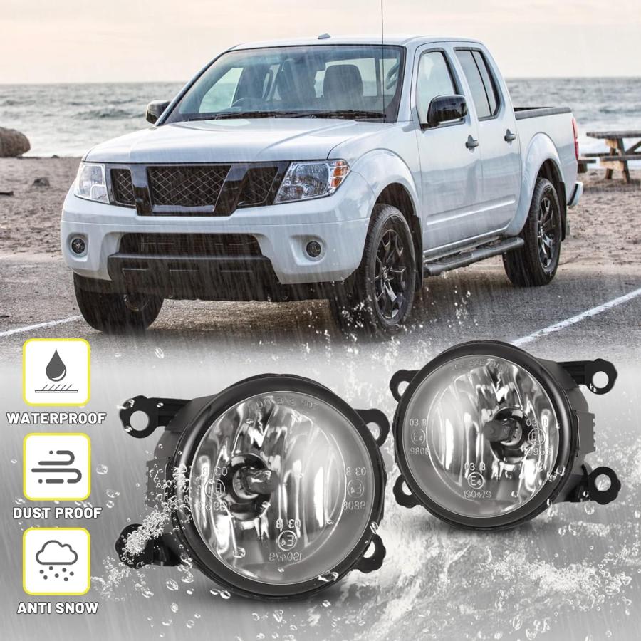 【並行輸入品】AUTOWIKI Fog Lights Lamps compatible for Ford Focus Fiesta Fusion Ex_6