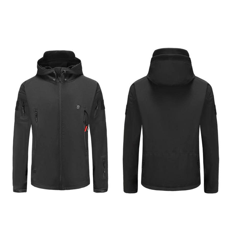【並行輸入品】Heated Jacket for Men USB Light Weight Heated Vest Insulated Eleの画像