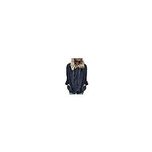 【並行輸入品】Sweaters for Women Plus Size， Women's Zipper Winter Warm Fluffy_5
