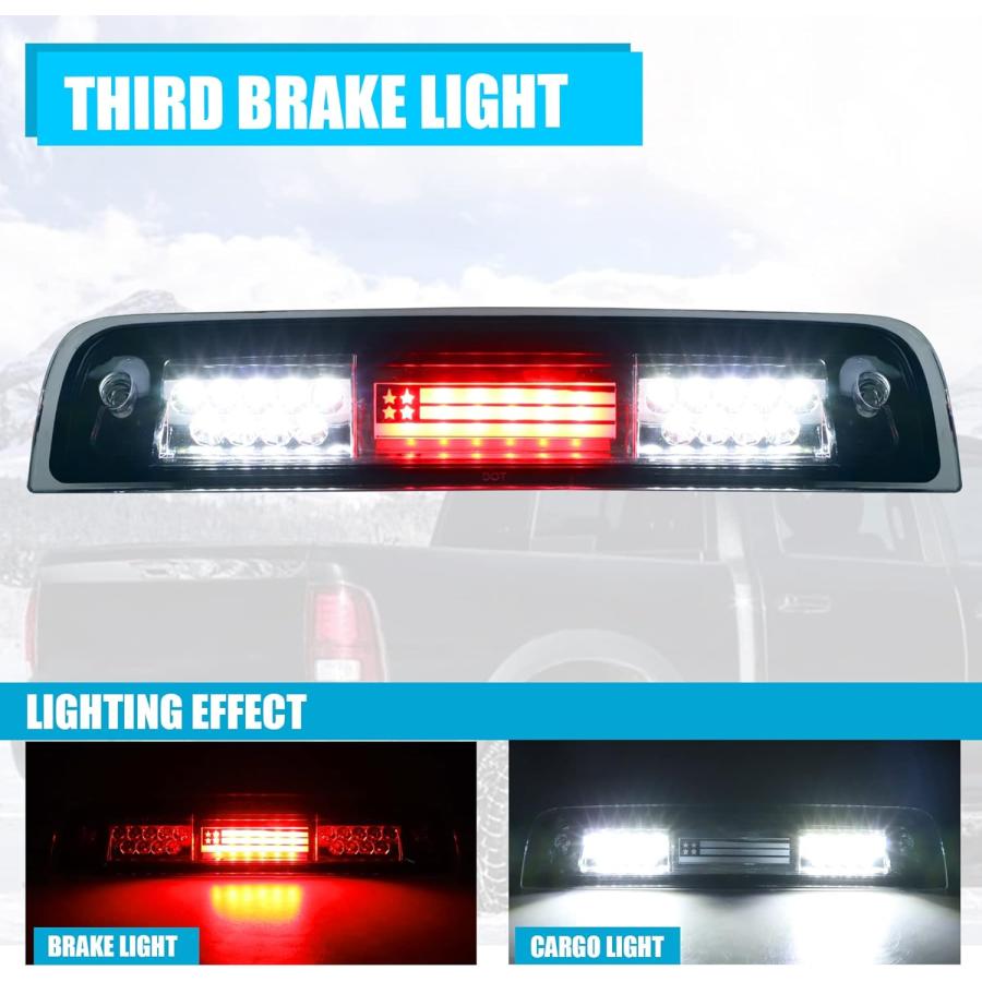 【並行輸入品】Dibanyou LED サードブレーキライト ハイマウント ストップテールライト アセンブリ カーゴランプ ダッジ・ラム 2009-2_1