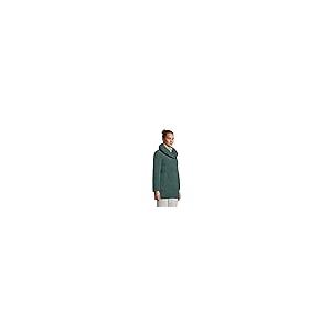 【並行輸入品】Lands' End Womens Stretch Quilted Wrap Down Coat Deep Woodland Gの画像