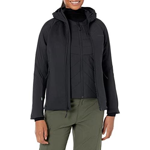 【並行輸入品】Jack Wolfskin レディース スタンダード アスレチック MID 3IN1 W、ブラック、M Jack Wolfskinの画像