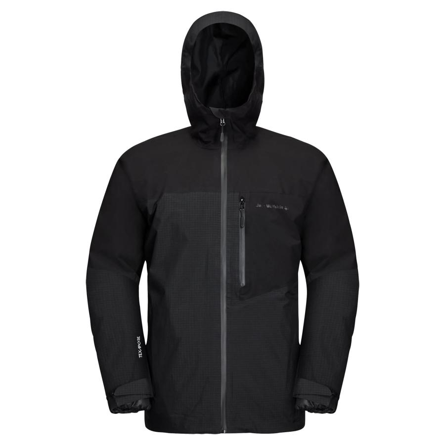 【並行輸入品】Jack Wolfskin Men's Standard Athletic 5In1 M, Black, Largeの画像