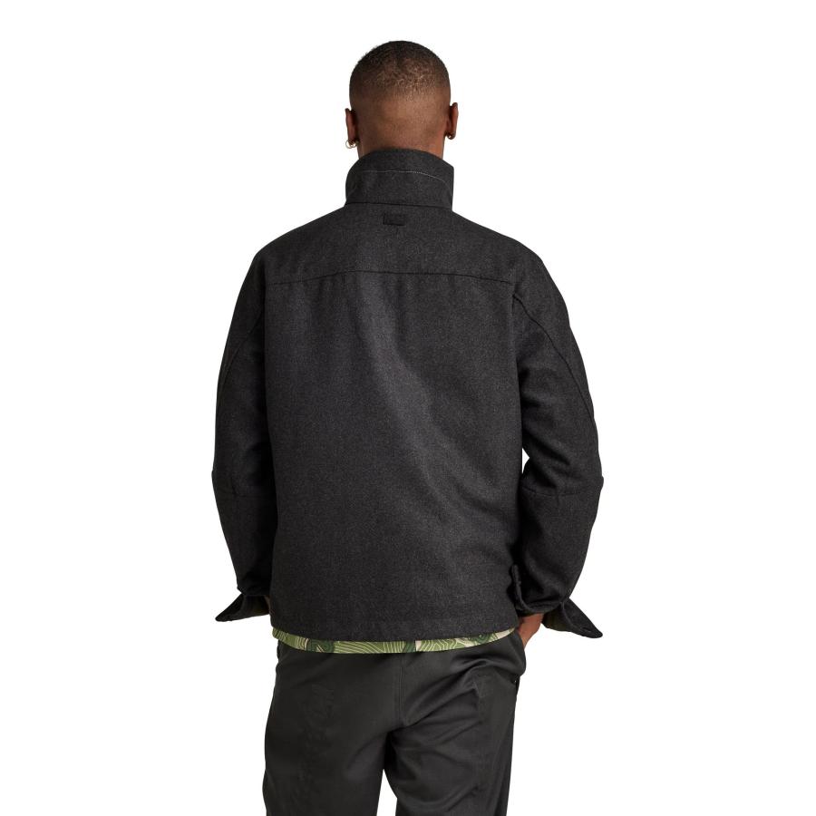 【並行輸入品】G STAR RAW   Mens Wool Bomber Jacket, Size: Medium, Color: Shadoの画像